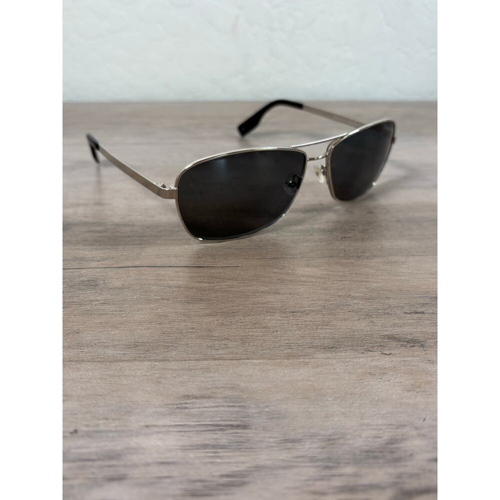 Sun Trends by i-dealoptics ST182 Men's Silver Frame Polarized Sunglasses-‎ EUC